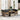 7-delige Loungeset met kussens poly rattan grijs
