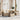 6-delige Loungeset met kussens poly rattan beige