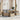 6-delige Loungeset met kussens poly rattan beige
