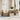 6-delige Loungeset met kussens poly rattan beige