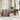 6-delige Loungeset met kussens poly rattan beige