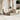 7-delige Loungeset met kussens poly rattan beige