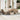 8-delige Loungeset met kussens poly rattan beige