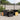 6-delige Loungeset met kussens poly rattan zwart