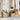 6-delige Loungeset met kussens poly rattan beige