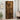 Hoge kast 70x35x180 cm bewerkt hout gerookt eikenkleurig