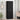 Hoge kast 60x35x180 cm bewerkt hout zwart