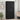 Schoenenkast 80x39x178 cm spaanplaat zwart