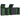 Containerberging 4 containers 276x79x117 cm staal antraciet