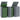Containerberging voor 3 containers 207x79x117 cm staal grijs