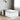 Bedframe bewerkt hout wit 75x190 cm
