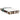 Bedframe bewerkt hout gerookt eikenkleurig 90x190 cm