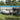 Windscherm camping waterdicht 340x130 cm blauw