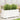 Plantenbak 110x40x49,5 cm massief grenenhout wit