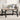 Salontafel Y-frame 90x90x45 cm massief grenenhout en staal