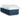 Bedframe zonder matras 100x200 cm stof blauw