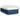 Bedframe zonder matras 120x200 cm stof blauw