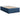 Bedframe zonder matras 120x200 cm stof blauw