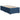 Bedframe zonder matras 90x190 cm stof blauw