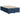 Bedframe zonder matras 120x200 cm stof blauw