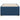 Bedframe zonder matras 100x200 cm stof blauw
