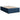 Bedframe zonder matras 120x200 cm stof blauw