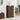 Schoenenkast 52x37,5x100 cm bewerkt hout bruin eikenkleurig