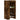 Schoenenkast 52x37,5x100 cm bewerkt hout gerookt eikenkleurig