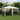 Partytent met 8 mesh zijwanden 4x4 m HDPE wit