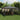 Partytent met 8 mesh zijwanden 4x4 m HDPE antracietkleurig
