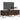 Tv-meubel 122x34x41 cm bewerkt hout bruin eikenkleurig