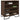 Schoenenkast 80x38x78 cm bewerkt hout bruin eikenkleurig