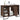 Wastafelkast 91x35x60 cm bewerkt hout bruin eikenkleurig