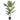 Kunstpalmboom 120 cm polypropeen groen
