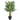 Kunstpalmboom met 3 stammen 85 cm polypropeen groen