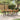 Tuin Eetset 7 pcs Zwart en bruin 180 x 90 x 75 cm