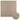 Vloerkleed ZIZUR beige binnen en buiten 200x200 cm jute look