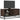 Tv-meubel 80x34,5x40 cm bewerkt hout metaal bruin eikenkleur