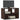 Tv-meubel 60x31x39,5 cm bewerkt hout metaal bruin eikenkleurig