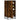 Schoenenrek 48x38x97,5 cm bewerkt hout gerookt eikenkleurig