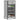 Schoenenrek 48x38x97,5 cm bewerkt hout grijs sonoma eikenkleur