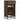 Schoenenrek 48x38x97,5 cm bewerkt hout bruin eikenkleurig