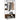 Kledingkast 90x50x180 cm bewerkt hout gerookt eikenkleurig