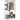 Kledingkast 90x50x180 cm bewerkt hout grijs sonoma eikenkleurig