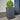 Plantenbakken 2 st 45x45x75 cm staal antracietkleurig