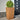 Plantenbakken 2 st 45x45x75 cm weervast staal
