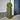 Plantenbakken 2 st driehoek 40x34,5x70 cm staal olijfgroen