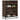 Schoenenkast 75x38x97,5 cm bewerkt hout en metaal bruin eiken