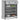 Schoenenkast 75x38x97,5 cm bewerkt hout en metaal grijs sonoma