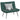Bankje 110x74x84 cm fluweel donkergroen